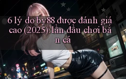 6 lý do by88 được đánh giá cao (2025) lần đầu chơi bắn cá