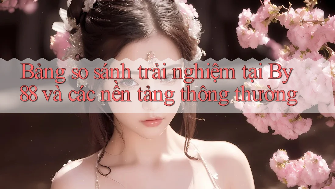 Bảng so sánh trải nghiệm tại By88 và các nền tảng thông thường Bảng so sánh trải nghiệm tại By88 và các nền tảng thông thường