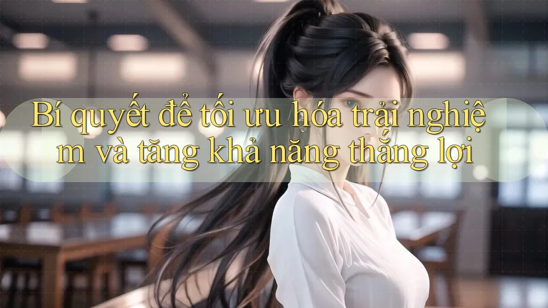Bí quyết để tối ưu hóa trải nghiệm và tăng khả năng thắng lợi
