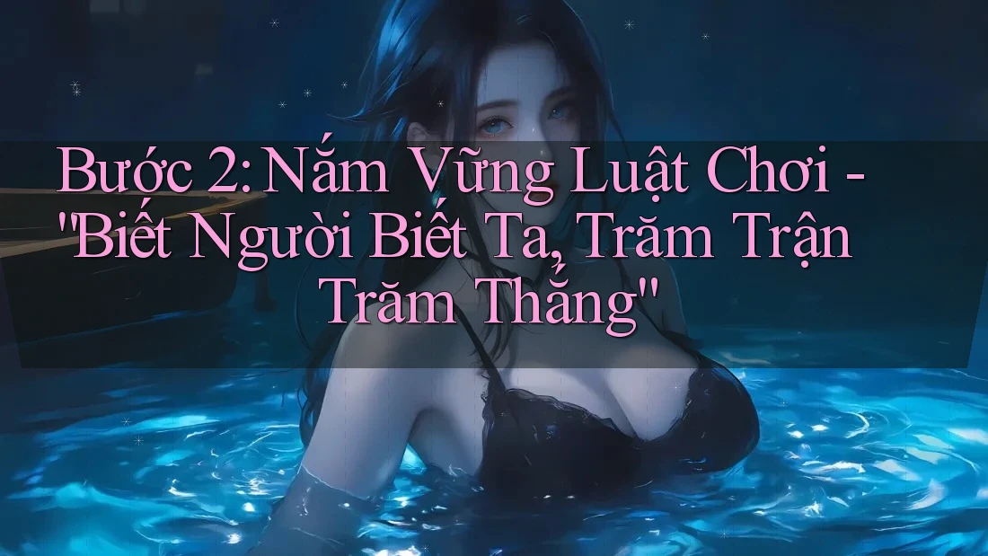 Bước 2: Nắm Vững Luật Chơi - “Biết Người Biết Ta, Trăm Trận Trăm Thắng” Bước 2: Nắm Vững Luật Chơi - “Biết Người Biết Ta, Trăm Trận Trăm Thắng”