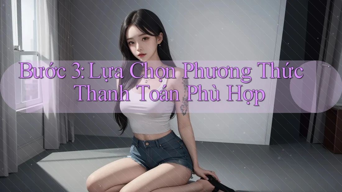 Bước 3: Lựa Chọn Phương Thức Thanh Toán Phù Hợp Bước 3: Lựa Chọn Phương Thức Thanh Toán Phù Hợp
