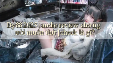 By88 2025 audio review cho người muốn thử check là gì