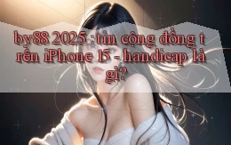 by88 2025 tin cộng đồng trên iPhone 15   handicap là gì