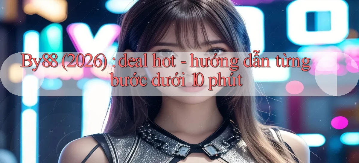By88 (2026) deal hot   hướng dẫn từng bước dưới 10 phút