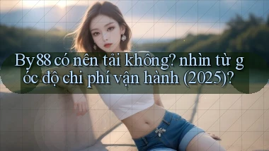 By88 có nên tải không nhìn từ góc độ chi phí vận hành (2025)