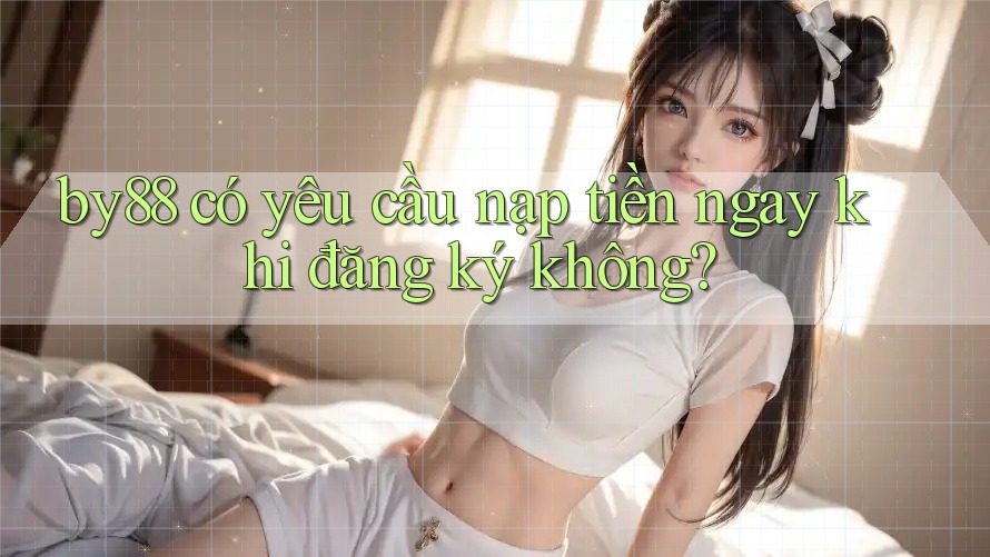 by88 có yêu cầu nạp tiền ngay khi đăng ký không? by88 có yêu cầu nạp tiền ngay khi đăng ký không?