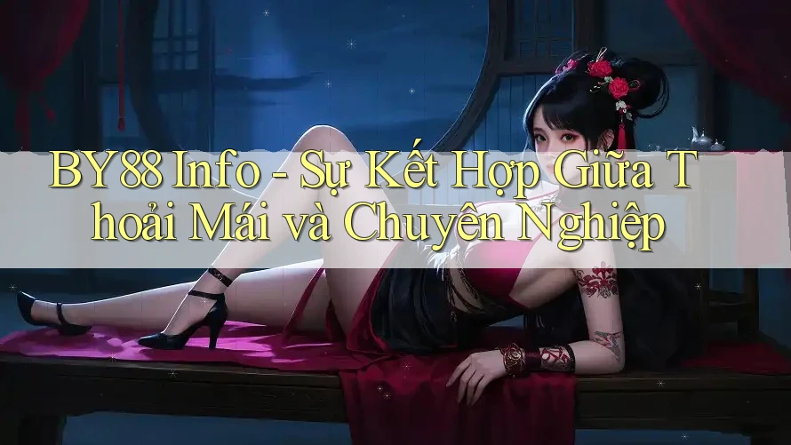 BY88 Info - Sự Kết Hợp Giữa Thoải Mái và Chuyên Nghiệp