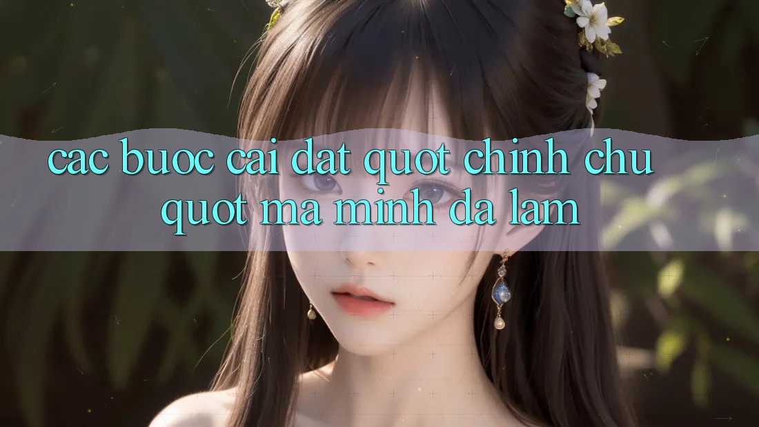 Các bước cài đặt " chính chủ" mà mình đã làm