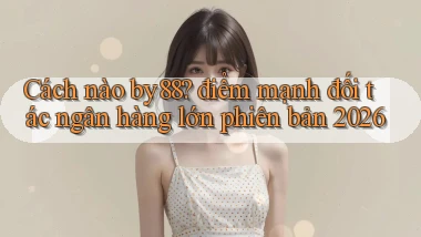 Cách nào by88 điểm mạnh đối tác ngân hàng lớn phiên bản 2026