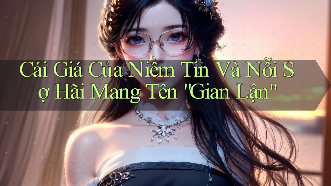 Cái Giá Của Niềm Tin Và Nỗi Sợ Hãi Mang Tên “Gian Lận” Cái Giá Của Niềm Tin Và Nỗi Sợ Hãi Mang Tên “Gian Lận”