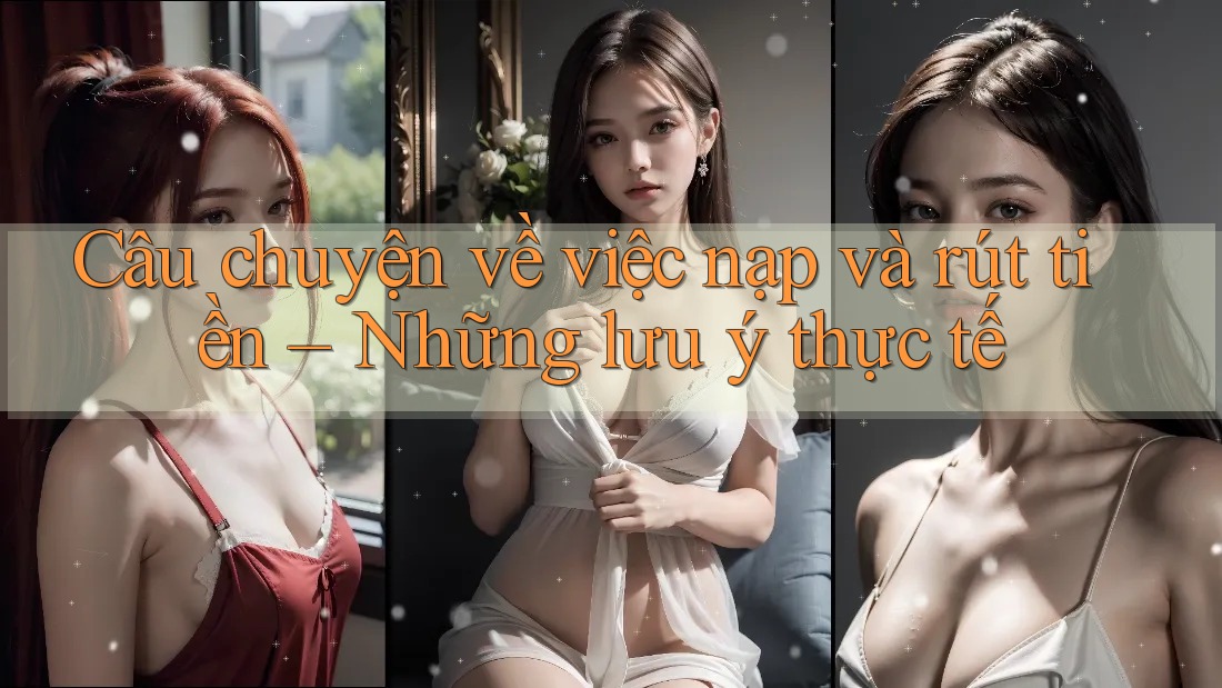 Câu chuyện về việc nạp và rút tiền – Những lưu ý thực tế Câu chuyện về việc nạp và rút tiền – Những lưu ý thực tế