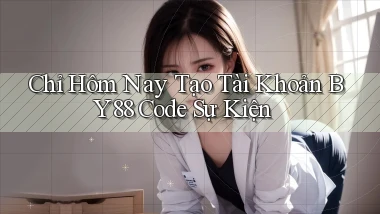 chỉ hôm nay tạo tài khoản by88 code sự kiện