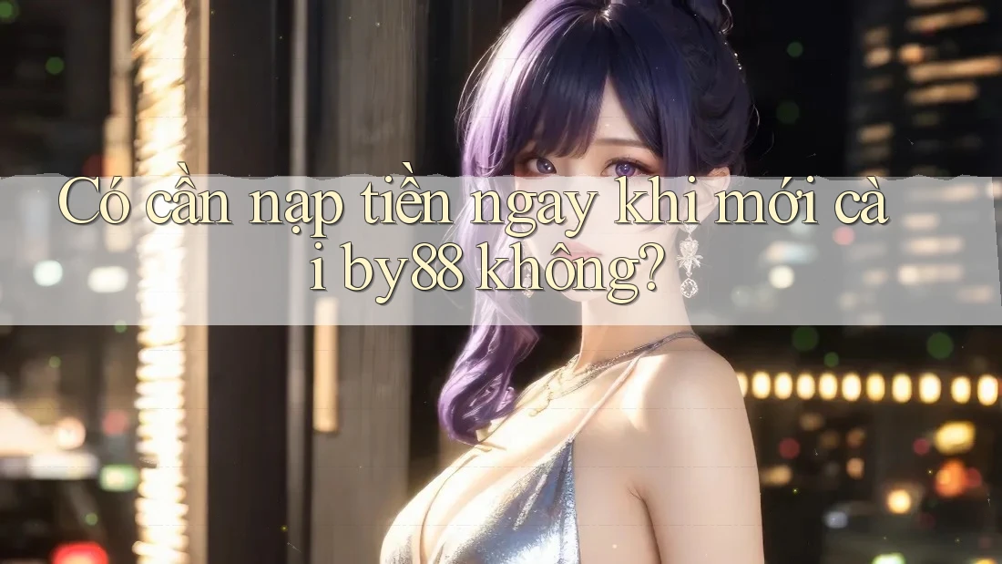 Có cần nạp tiền ngay khi mới cài by88 không? Có cần nạp tiền ngay khi mới cài by88 không?