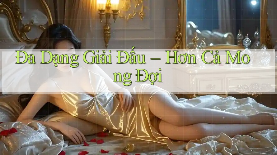 Đa Dạng Giải Đấu – Hơn Cả Mong Đợi Đa Dạng Giải Đấu – Hơn Cả Mong Đợi