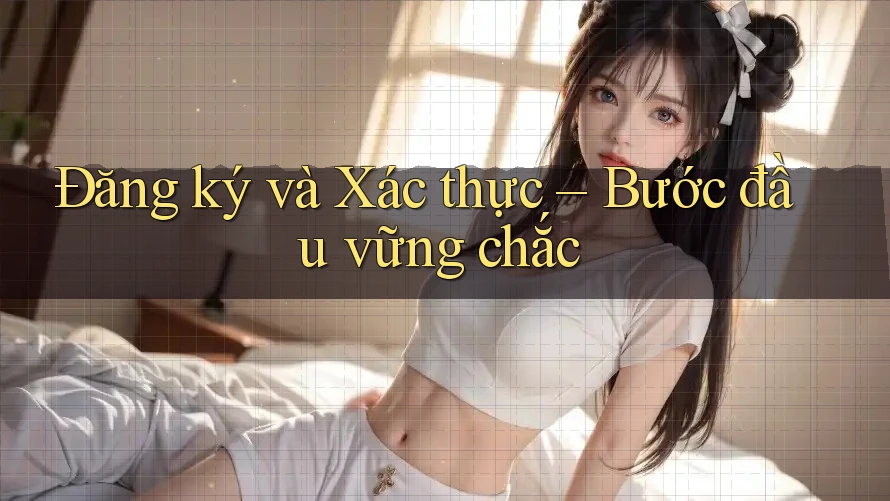Đăng ký và Xác thực – Bước đầu vững chắc Đăng ký và Xác thực – Bước đầu vững chắc