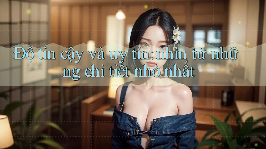 Độ tin cậy và uy tín: nhìn từ những chi tiết nhỏ nhất Độ tin cậy và uy tín: nhìn từ những chi tiết nhỏ nhất