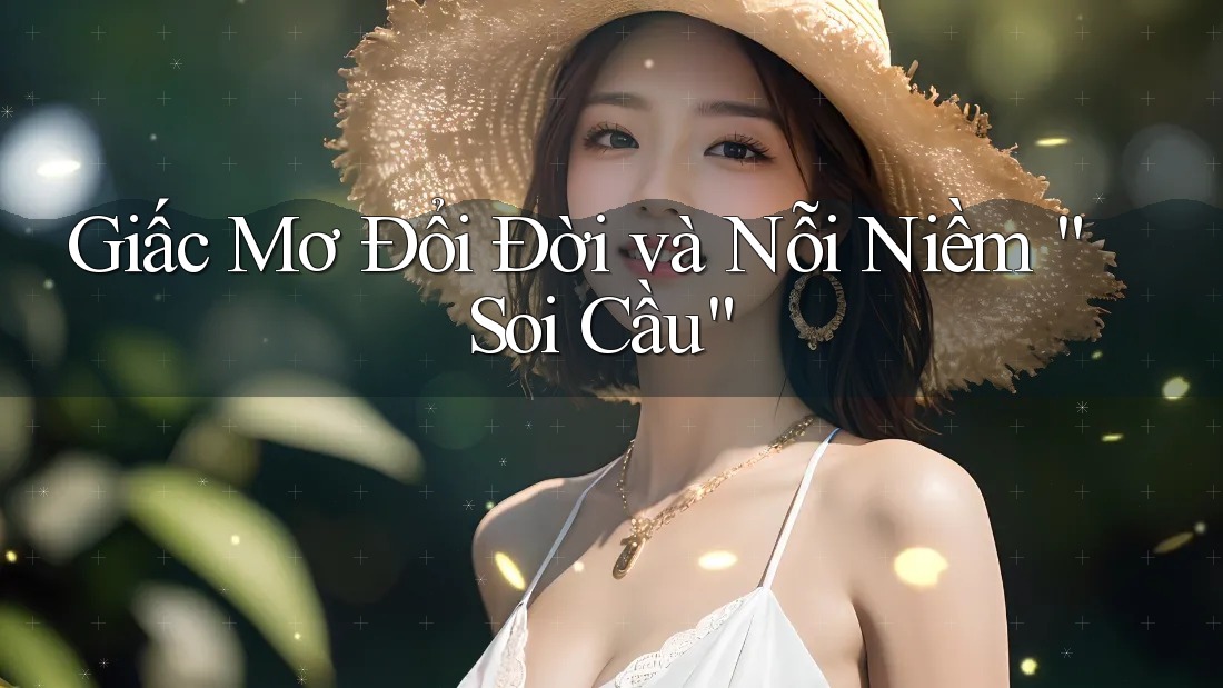Giấc Mơ Đổi Đời và Nỗi Niềm “Soi Cầu” Giấc Mơ Đổi Đời và Nỗi Niềm “Soi Cầu”