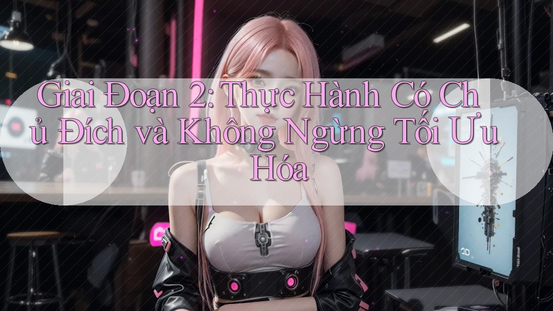 Giai Đoạn 2: Thực Hành Có Chủ Đích và Không Ngừng Tối Ưu Hóa Giai Đoạn 2: Thực Hành Có Chủ Đích và Không Ngừng Tối Ưu Hóa