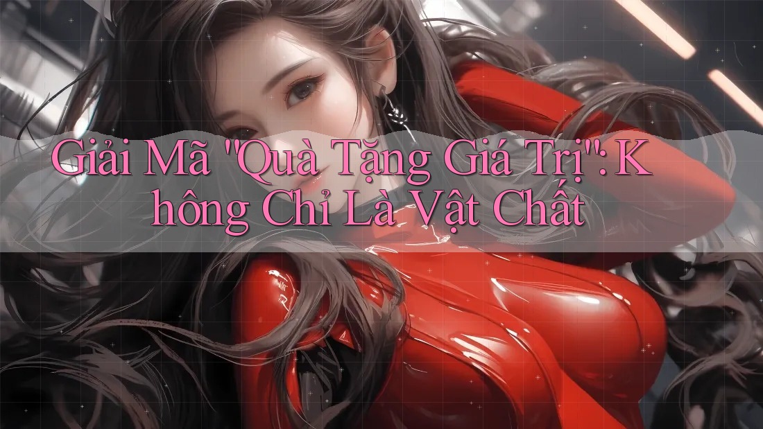 Giải Mã “Quà Tặng Giá Trị”: Không Chỉ Là Vật Chất Giải Mã “Quà Tặng Giá Trị”: Không Chỉ Là Vật Chất