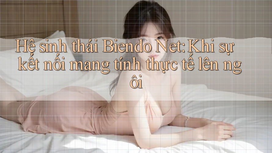 Hệ sinh thái Biendo Net: Khi sự kết nối mang tính thực tế lên ngôi Hệ sinh thái Biendo Net: Khi sự kết nối mang tính thực tế lên ngôi