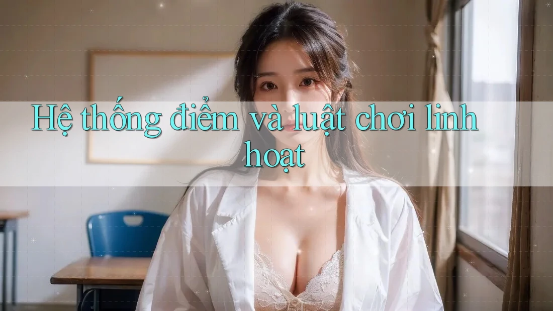 Hệ thống điểm và luật chơi linh hoạt Hệ thống điểm và luật chơi linh hoạt