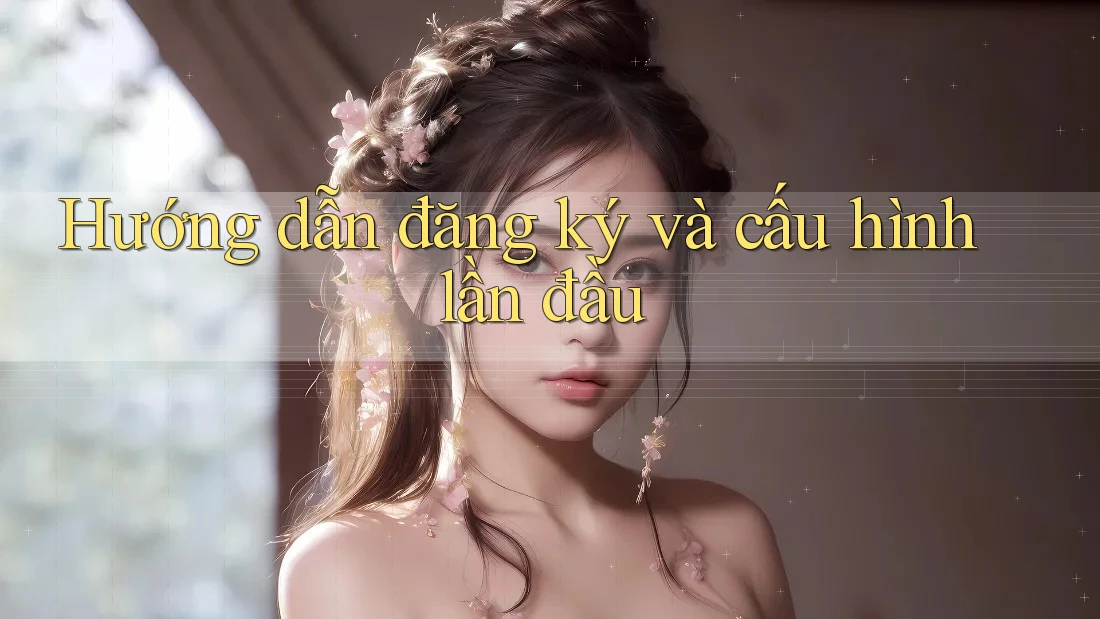 Hướng dẫn đăng ký và cấu hình lần đầu Hướng dẫn đăng ký và cấu hình lần đầu