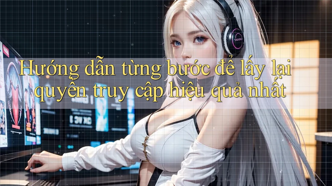 Hướng dẫn từng bước để lấy lại quyền truy cập hiệu quả nhất Hướng dẫn từng bước để lấy lại quyền truy cập hiệu quả nhất