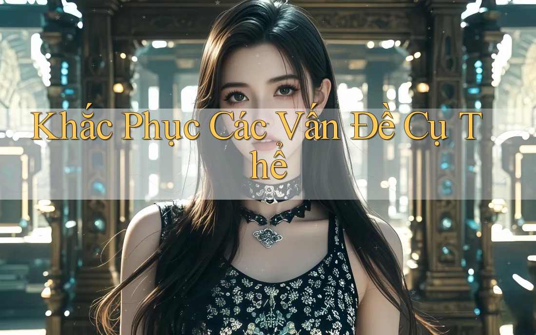 Khắc Phục Các Vấn Đề Cụ Thể