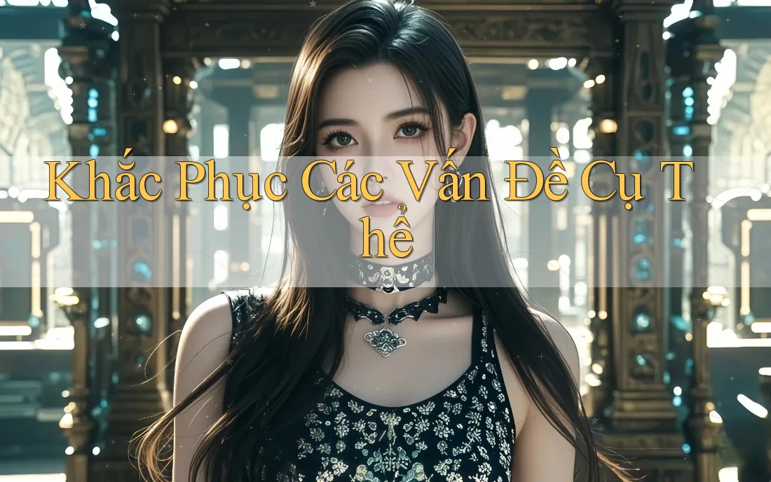 Khắc Phục Các Vấn Đề Cụ Thể Khắc Phục Các Vấn Đề Cụ Thể