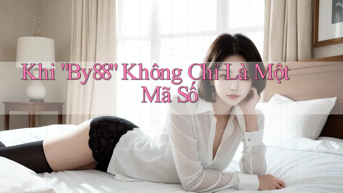 Khi “By88” Không Chỉ Là Một Mã Số Khi “By88” Không Chỉ Là Một Mã Số