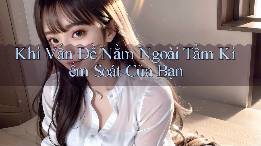 Khi Vấn Đề Nằm Ngoài Tầm Kiểm Soát Của Bạn Khi Vấn Đề Nằm Ngoài Tầm Kiểm Soát Của Bạn