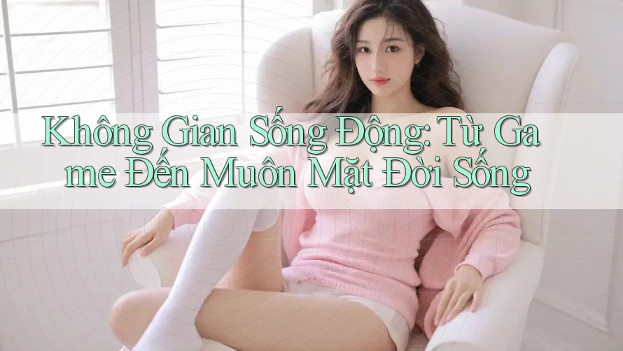 Không Gian Sống Động: Từ Game Đến Muôn Mặt Đời Sống Không Gian Sống Động: Từ Game Đến Muôn Mặt Đời Sống