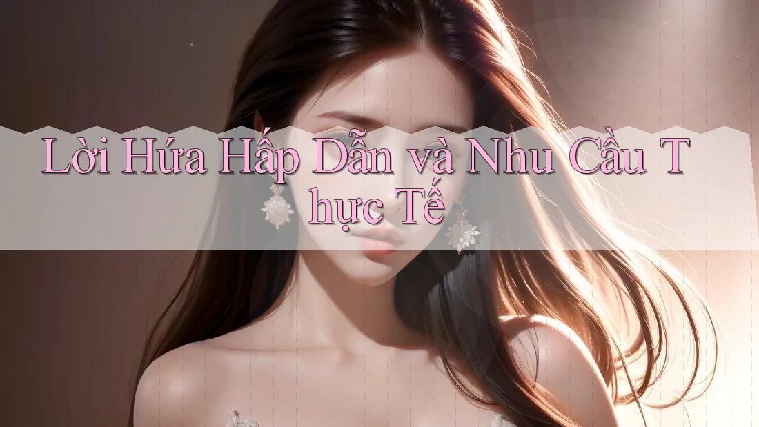 Lời Hứa Hấp Dẫn và Nhu Cầu Thực Tế Lời Hứa Hấp Dẫn và Nhu Cầu Thực Tế