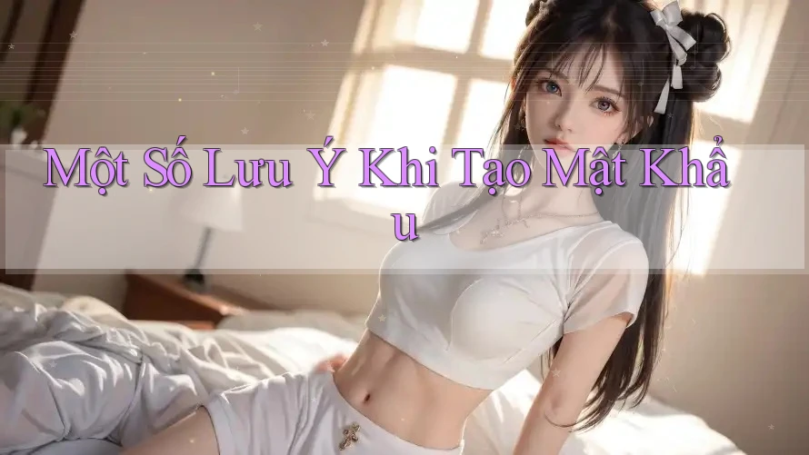 Một Số Lưu Ý Khi Tạo Mật Khẩu Một Số Lưu Ý Khi Tạo Mật Khẩu