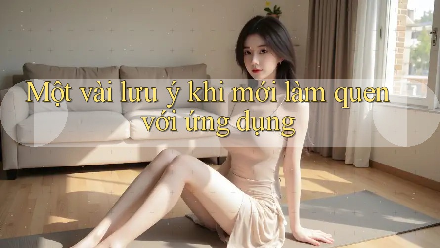 Một vài lưu ý khi mới làm quen với ứng dụng Một vài lưu ý khi mới làm quen với ứng dụng