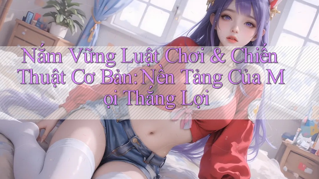 Nắm Vững Luật Chơi & Chiến Thuật Cơ Bản: Nền Tảng Của Mọi Thắng Lợi Nắm Vững Luật Chơi & Chiến Thuật Cơ Bản: Nền Tảng Của Mọi Thắng Lợi