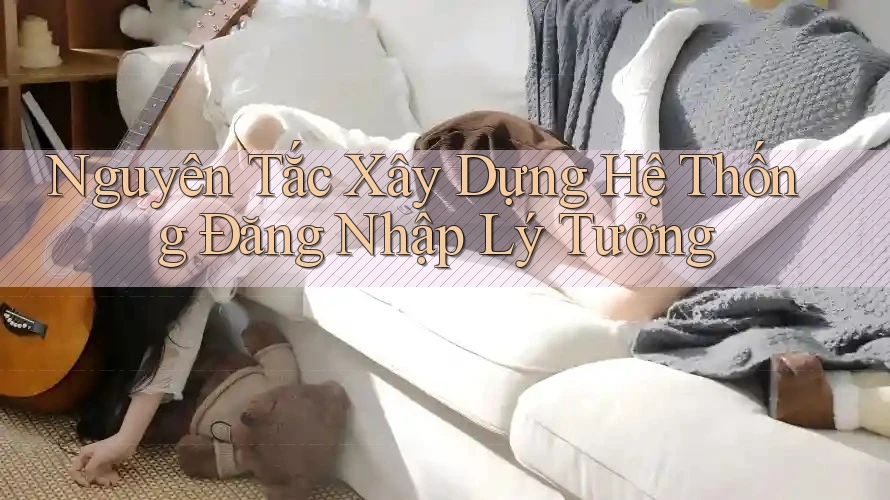Nguyên Tắc Xây Dựng Hệ Thống Đăng Nhập Lý Tưởng Nguyên Tắc Xây Dựng Hệ Thống Đăng Nhập Lý Tưởng
