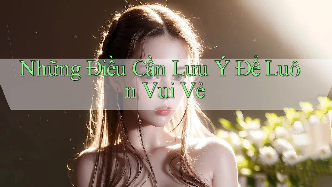 Những Điều Cần Lưu Ý Để Luôn Vui Vẻ Những Điều Cần Lưu Ý Để Luôn Vui Vẻ