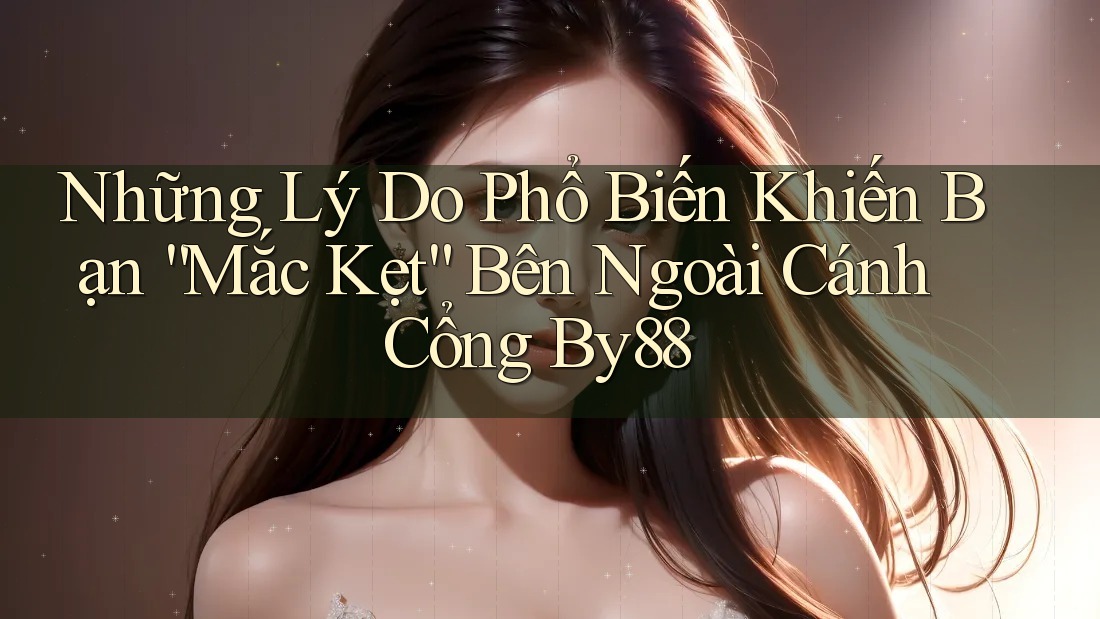 Những Lý Do Phổ Biến Khiến Bạn “Mắc Kẹt” Bên Ngoài Cánh Cổng By88 Những Lý Do Phổ Biến Khiến Bạn “Mắc Kẹt” Bên Ngoài Cánh Cổng By88