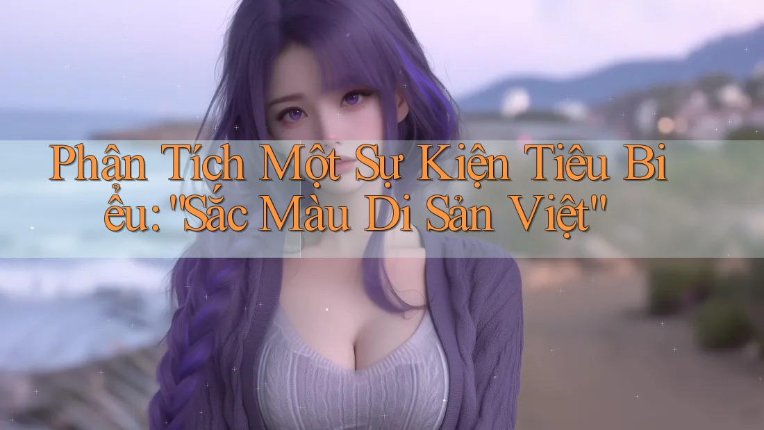 Phân Tích Một Sự Kiện Tiêu Biểu: “Sắc Màu Di Sản Việt” Phân Tích Một Sự Kiện Tiêu Biểu: “Sắc Màu Di Sản Việt”