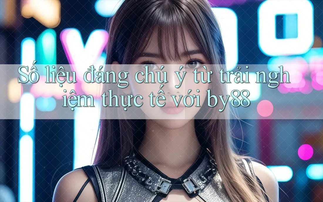 Số liệu đáng chú ý từ trải nghiệm thực tế với by88 Số liệu đáng chú ý từ trải nghiệm thực tế với by88