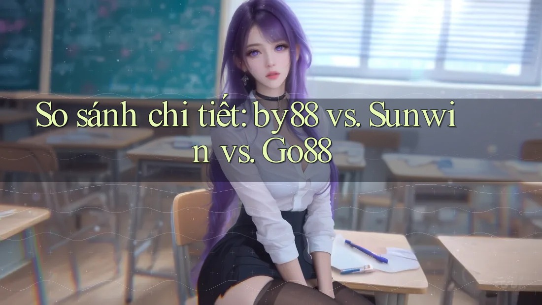So sánh chi tiết: by88 vs. Sunwin vs. Go88 So sánh chi tiết: by88 vs. Sunwin vs. Go88