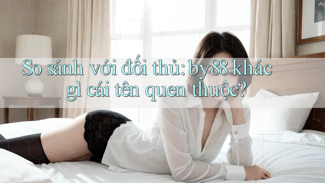 So sánh với đối thủ: by88 khác gì cái tên quen thuộc? So sánh với đối thủ: by88 khác gì cái tên quen thuộc?
