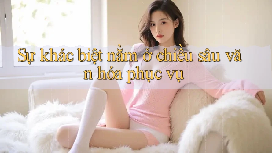 Sự khác biệt nằm ở chiều sâu văn hóa phục vụ Sự khác biệt nằm ở chiều sâu văn hóa phục vụ