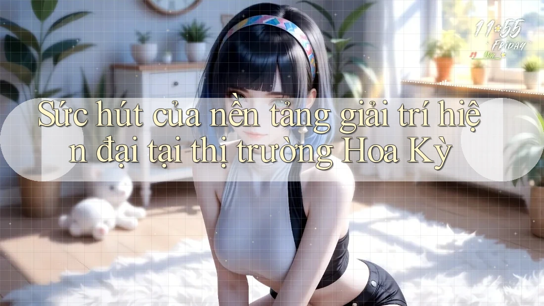 Sức hút của nền tảng giải trí hiện đại tại thị trường Hoa Kỳ Sức hút của nền tảng giải trí hiện đại tại thị trường Hoa Kỳ