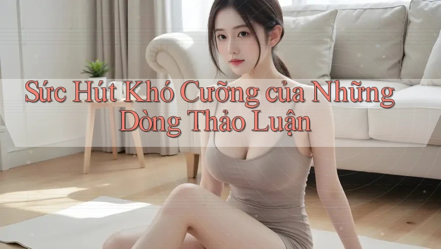 Sức Hút Khó Cưỡng của Những Dòng Thảo Luận Sức Hút Khó Cưỡng của Những Dòng Thảo Luận
