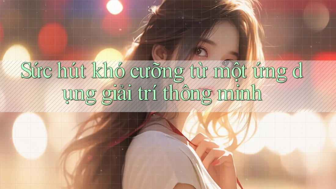 Sức hút khó cưỡng từ một ứng dụng giải trí thông minh Sức hút khó cưỡng từ một ứng dụng giải trí thông minh