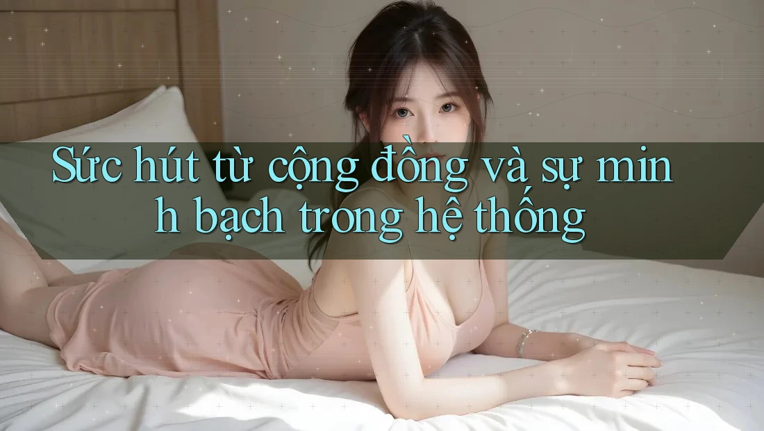 Sức hút từ cộng đồng và sự minh bạch trong hệ thống Sức hút từ cộng đồng và sự minh bạch trong hệ thống
