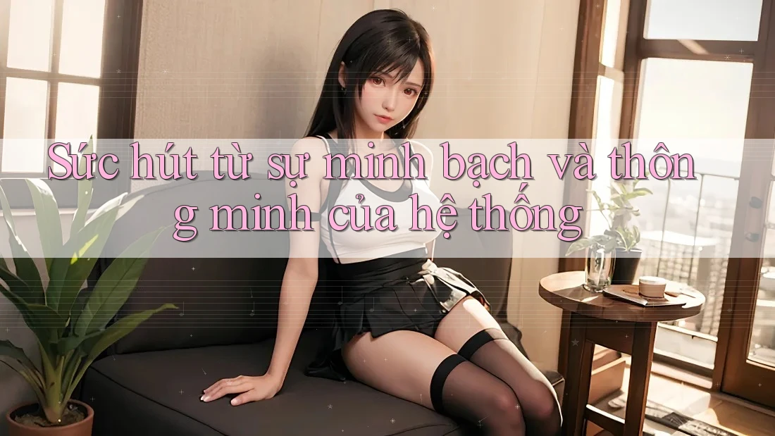 Sức hút từ sự minh bạch và thông minh của hệ thống Sức hút từ sự minh bạch và thông minh của hệ thống