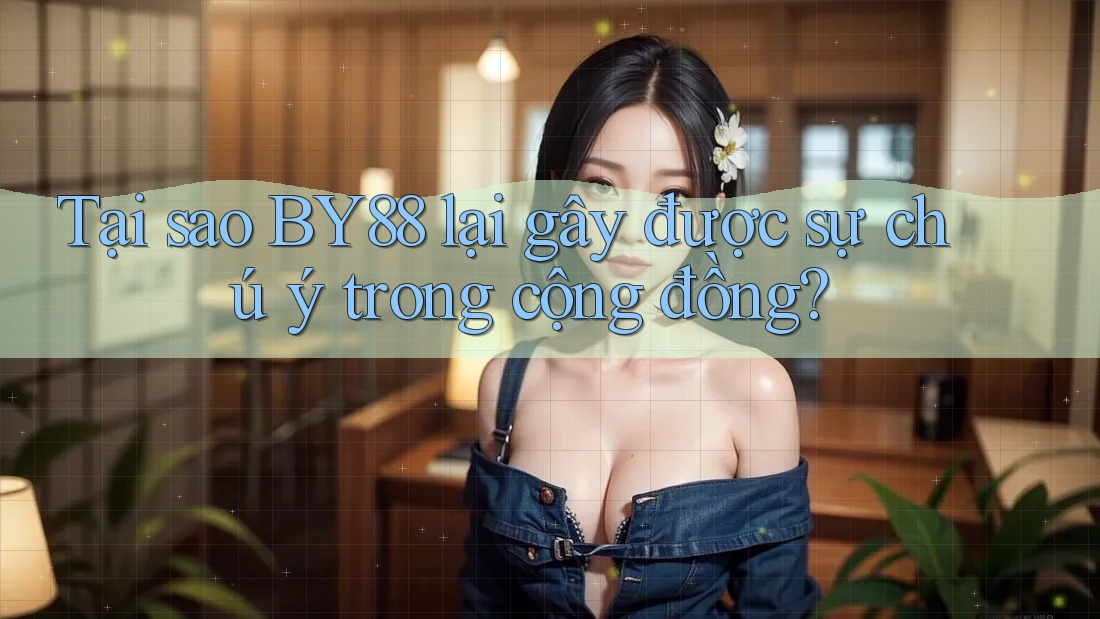 Tại sao BY88 lại gây được sự chú ý trong cộng đồng? Tại sao BY88 lại gây được sự chú ý trong cộng đồng?